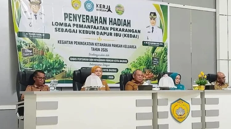 Sinergi PKK Baubau, Dorong Ketahanan Pangan Nasional dari Lingkup Rumah Tangga