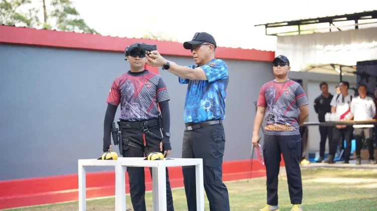 Hadiri Kejuaraan Kapolda Cup, Gubernur Sultra Harap Lahir Atlet Menembak Andal