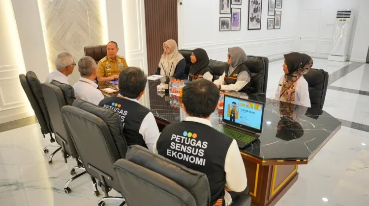 Ikuti Sensus Ekonomi, Gubernur Sultra Harap Pertumbuhan Daerah Semakin maju