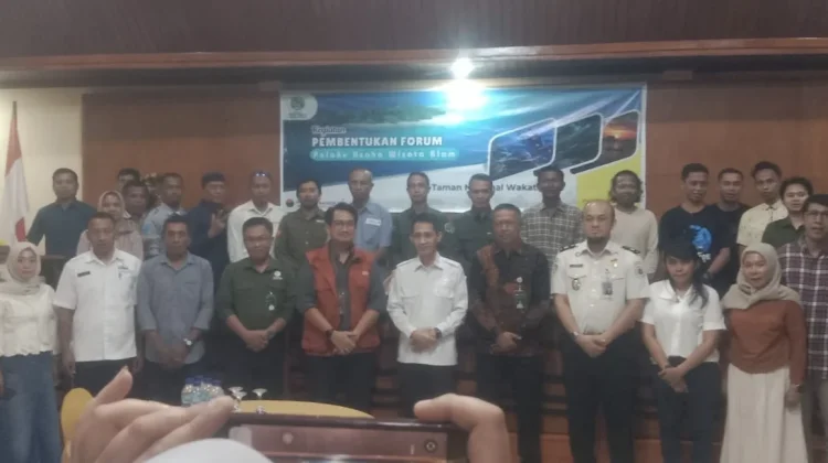 Forum Pelaku Usaha Wisata Alam di Taman Nasional Wakatobi Resmi Dibentuk