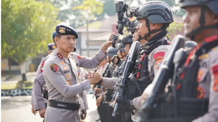 Kapolda Sultra Minta Personel Brimob Tingkatkan Profesionalisme Tugas