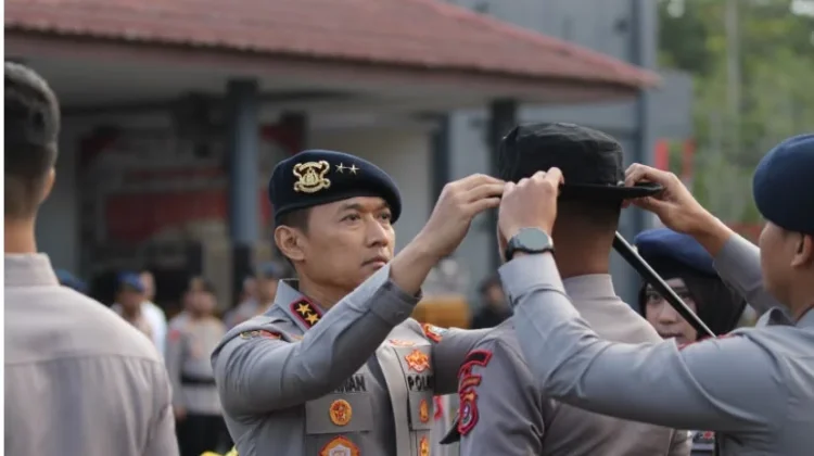 Kapolda Sultra Minta Personel Brimob Tingkatkan Profesionalisme Tugas