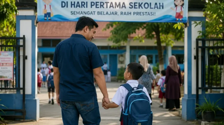 ASN Laki-laki di Wakatobi Diimbau Antar Anak pada Hari Pertama Sekolah