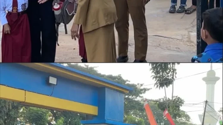 ASN Pemkot Kendari Antusias Antar Anak Hari Pertama Sekolah