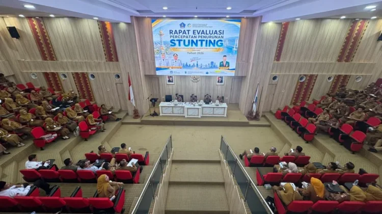 Pemkot Kendari Evaluasi Penurunan Stunting