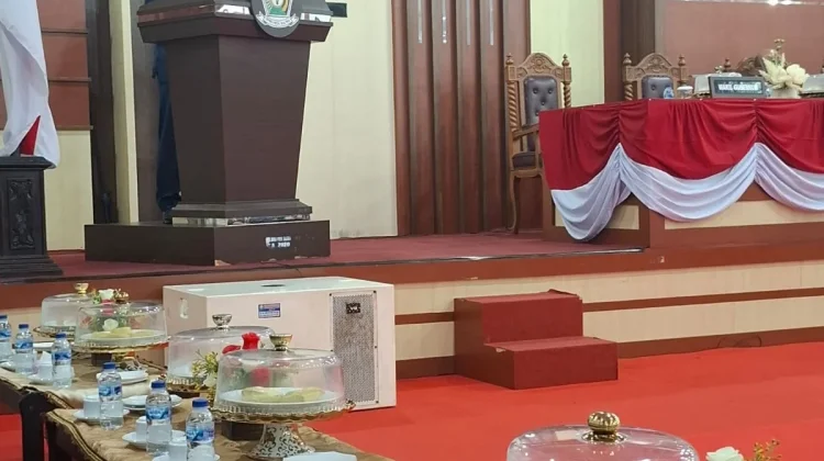 Kanwil Kemenkum Sultra Hadiri Rapat Paripurna DPRD Provinsi