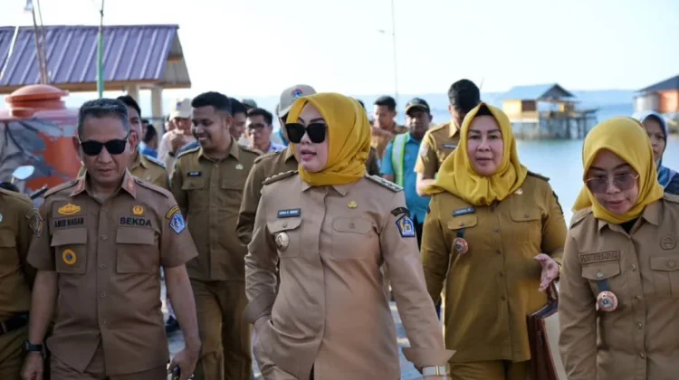 Wali Kota Kendari Tinjau Tiga Lokasi Pembangunan Kampung Nelayan Merah Putih