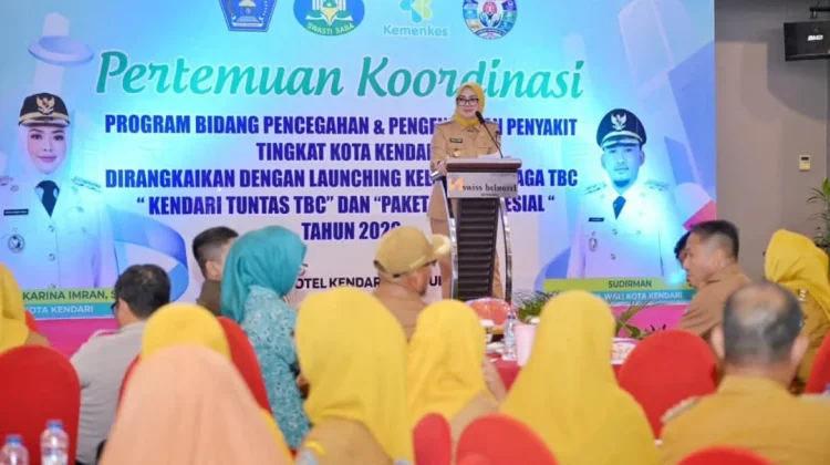 Pemkot Kendari Luncurkan Kelurahan Siaga TBC