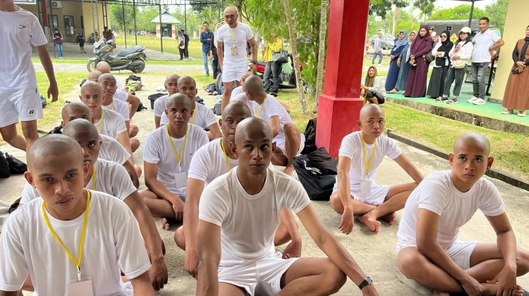 Mulai Masa Pendidikan, 69 Calon Siswa Bintara Polri Resmi Masuk SPN Polda Sultra