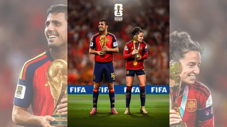 Spanyol Jadi Negara Pertama dengan Gelar Juara Dunia Sepak Bola Pria dan Wanita
