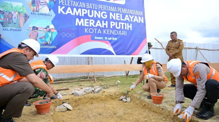 Wali Kota Siska Resmikan Pembangunan Kampung Nelayan Merah Putih