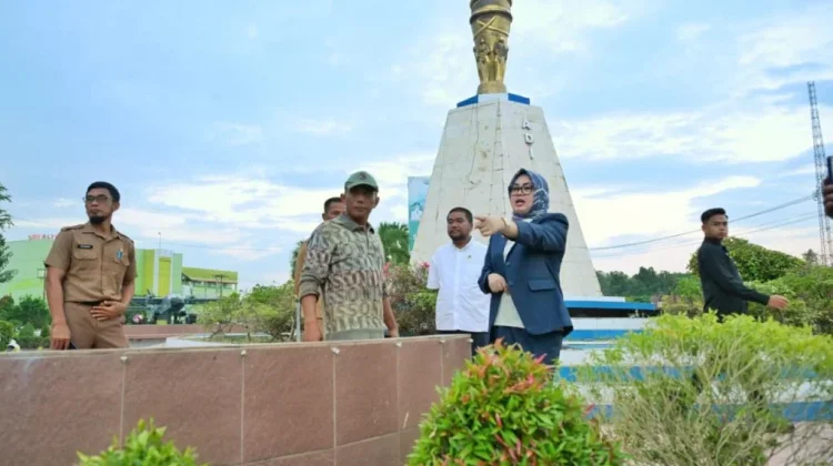 Penataan Bundaran Adi Bahasa Kendari Tampil Lebih Asri
