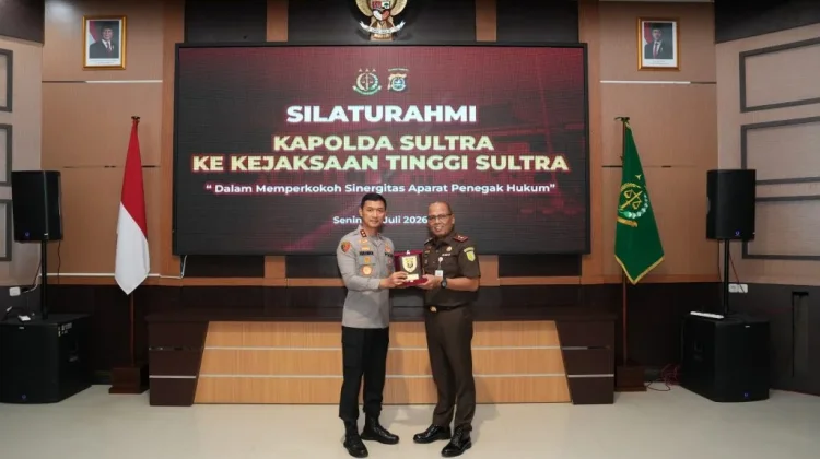Kapolda Sultra Perkuat Sinergi Penegakan Hukum Melalui Silaturahmi Kejati