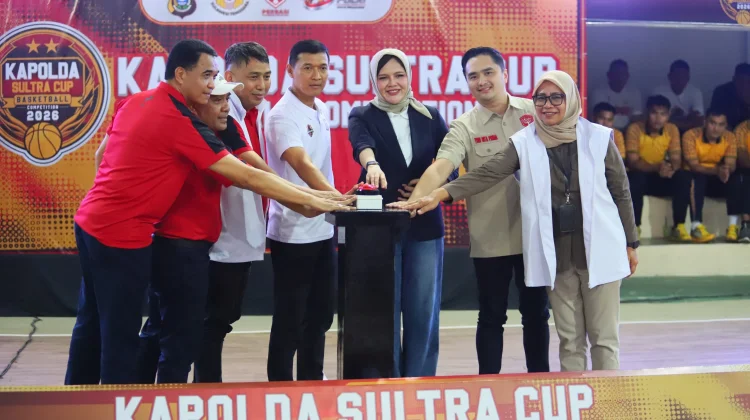 Turnamen Basketball Competition 2026 Kapolda Sultra Cup Resmi Bergulir