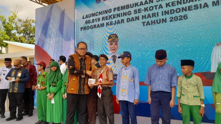 Apresiasi Gerakan Satu Rekening Satu Pelajar, BI Sultra Ajak Budayakan Menabung