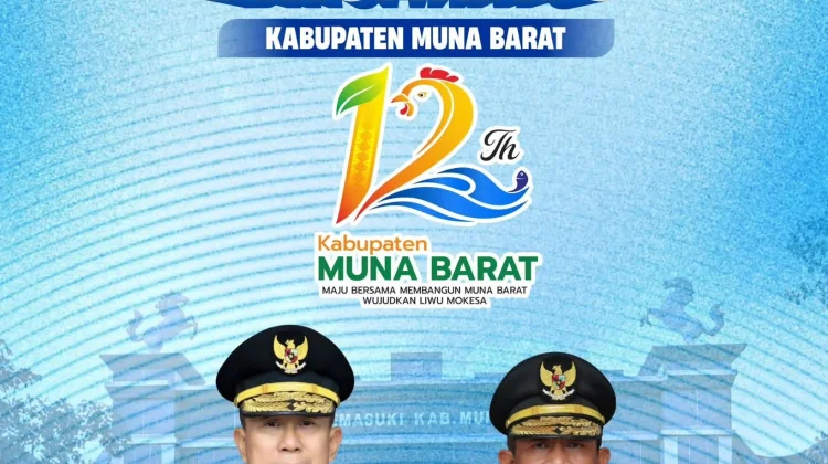 Pemprov Sultra Ucapkan Selamat Hari Jadi ke-12 Kabupaten Muna Barat