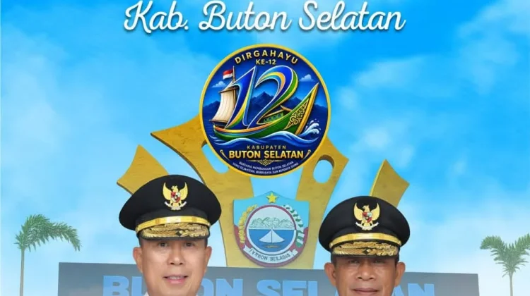 Pemprov Sultra Ucapkan Selamat HUT Ke-12 Kabupaten Buton Selatan