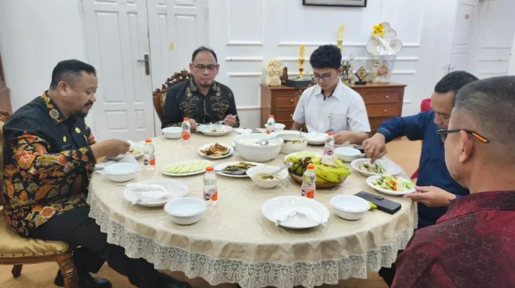 Bupati Buton tengah Sambut Kunjungan Kanwil Kemenkum Sultra jelang Paralegal