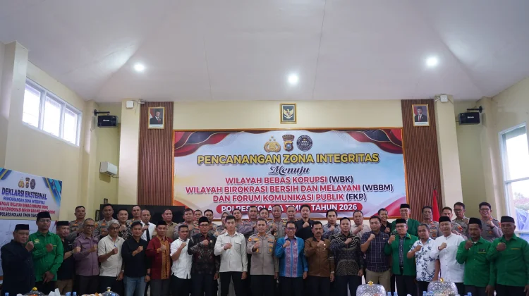 Pencanangan Zona Integritas Polres Kolaka Timur