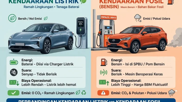Kendaraan Listrik Opsi Strategis Kurangi Ketergantungan Fosil