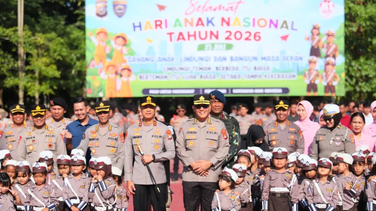 Hari Anak Nasional, Kapolda Sultra Dorong Lingkungan Aman dan Ramah Anak