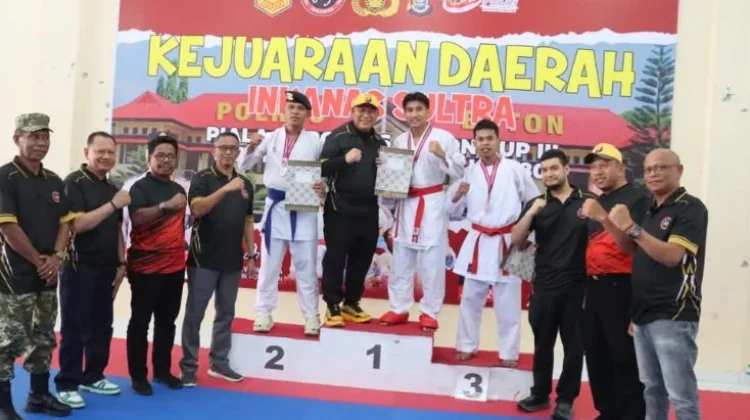 Kapolres Buton Buka Kejurda Inkanas Sultra Piala Kapolres Cup III