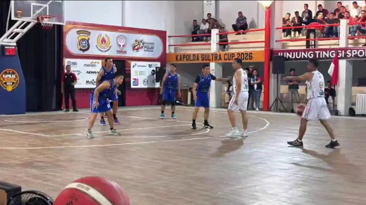 Polda Sultra Kerahkan 327 Personel Dukung Tim Basket Kapolda