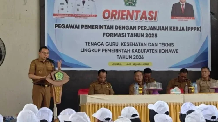 Bupati Konawe Tekankan Integritas P3K Dukung Visi Bersahaja