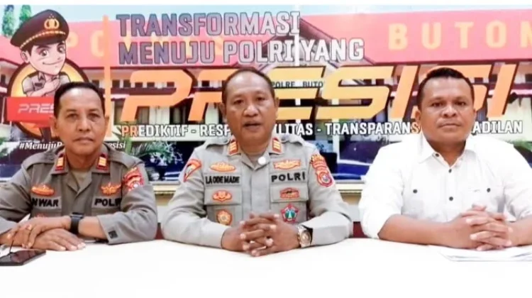 Polres Buton Imbau Masyarakat Jauhi Miras Demi Jaga Kamtibmas