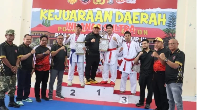 Kapolres Buton Buka Kejurda Inkanas Sultra Piala Kapolres Cup III