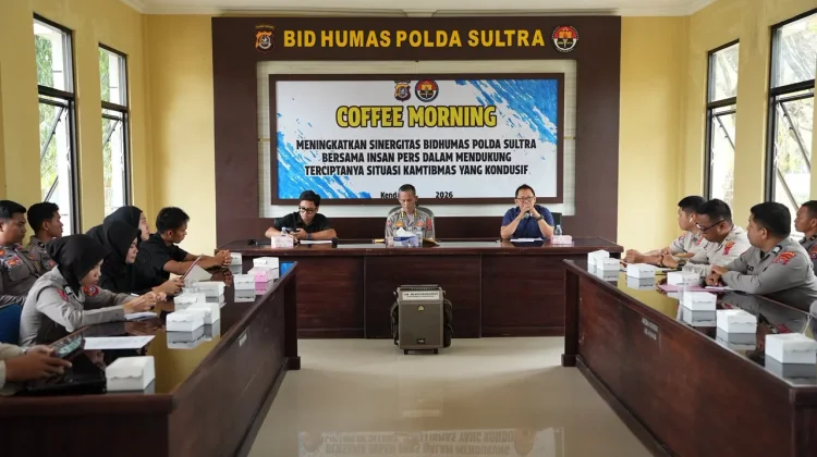 Bidhumas Polda Sultra Perkuat Tata Kelola Media Sosial Resmi Satker