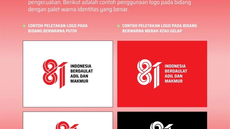 Pemprov Sultra Ajak Masyarakat Gunakan Logo Resmi HUT ke-81 RI