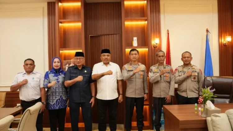 Kapolda Sultra Perkuat Sinergi Forkopimda lewat Silaturahmi ke DPRD