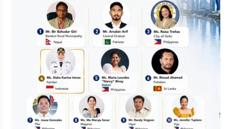 Wali Kota Kendari Jadi Satu-satunya Wakil Indonesia di APMA 2026