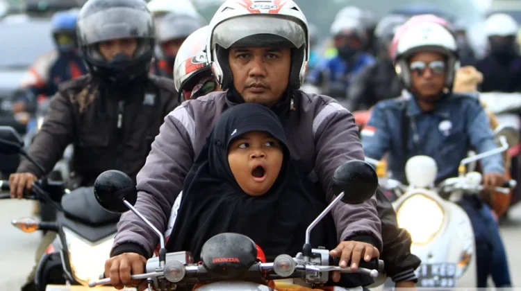 Musim Kemarau, Pengendara Motor Diimbau Jaga Kesehatan Kulit