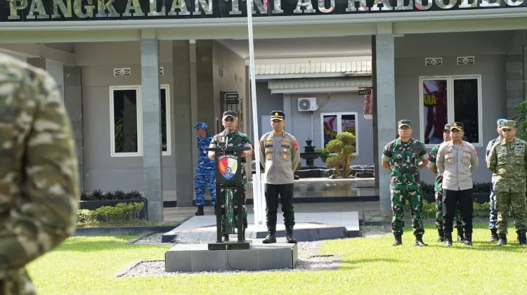 Suasana Penjemputan Taruna Akpol dan Akmil di Lanud Kendari