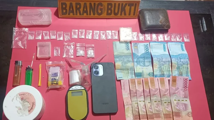 Satresnarkoba Polres Konsel Bekuk Pengedar Sabu di Tinanggea