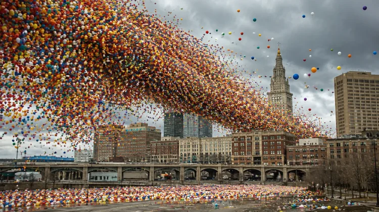 Festival 1,5 Juta Balon di Cleveland Berakhir Petaka