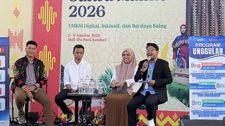 BI Sultra dan RRI Kendari Gelar Dialog Penguatan UMKM di The Park Kendari