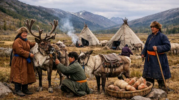 Kisah Suku Penggembala Rusa Terakhir di Mongolia