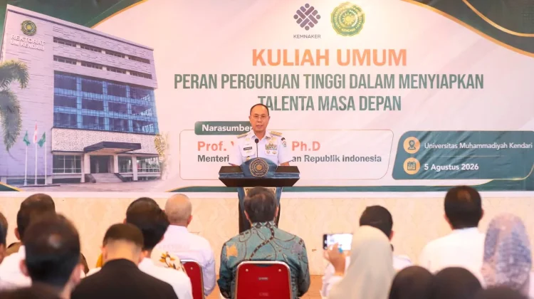 Menaker Ajak Kampus Siapkan Talenta Hadapi Perubahan Dunia Kerja