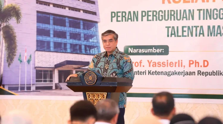 Menaker Ajak Kampus Siapkan Talenta Hadapi Perubahan Dunia Kerja