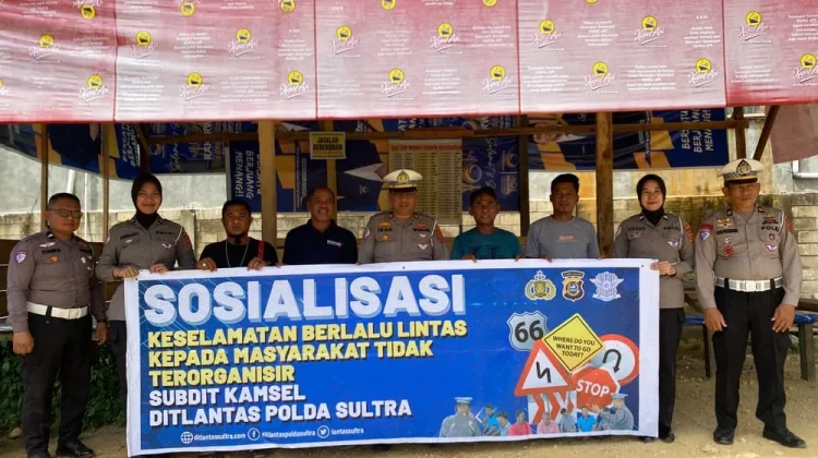 Ditlantas Sultra Ajak Sopir Pastikan Kendaraan Laik Jalan sebelum Berangkat