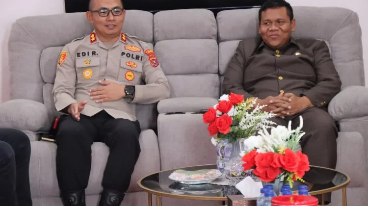 Silaturahmi Kapolres Konawe Perkuat Kolaborasi Bersama Forkopimda