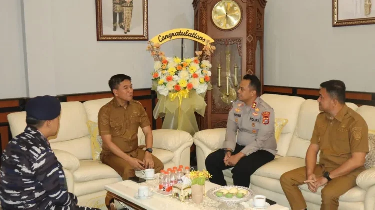 Silaturahmi Perdana Kapolres Konsel Pererat Kolaborasi dengan Pemda