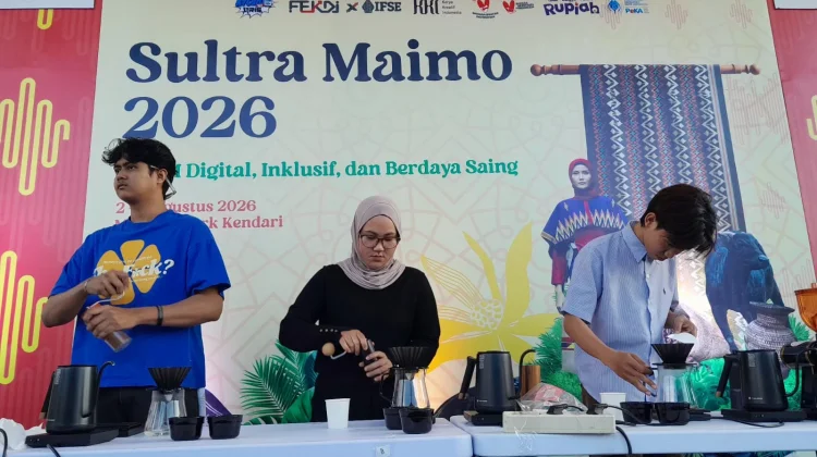 Angkat Kopi Lokal Tolaki, BI Sultra Gelar Coffee Competition di Sultra Maimo 2026
