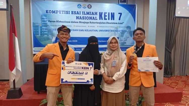 Mahasiswa FPIK UHO Kendari Juara 1 KEIN 2026