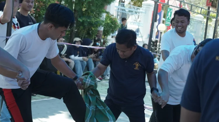 Semarakkan Hari Pengayoman Ke-81, Kemenkum Sultra Gelar Fun Walk dan Games