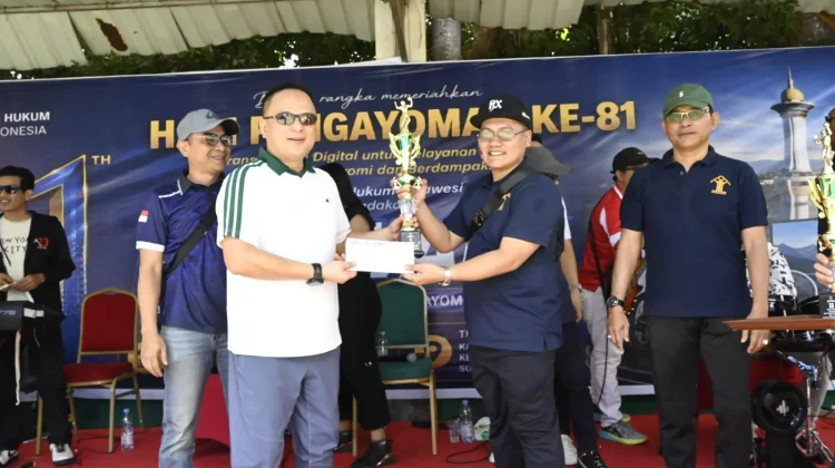 Semarak Hari Pengayoman ke-81,Kemenkum Sultra Serahkan Hadiah Para Pemenang