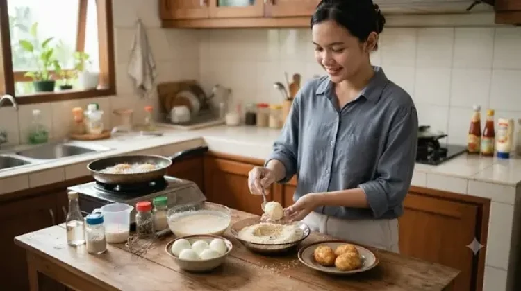 Telur Rebus Crispy, Inovasi Olahan Sederhana Jadi Sajian Kekinian yang Menggoda